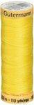 Natural Cotton Thread 110 Yards-Canary Yellow