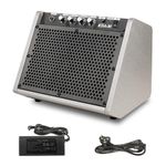 Kadence KDA30 Jamming Series 30W Electronic Drum Amplifier | 6" Low-Frequency & 2" High-Frequency Speakers | 3-Band EQ, Bluetooth & 6.35mm Input | Supports Electric Drum, Piano & Keyboard | Grey