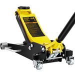 VEVOR Floor Jack, 3 Ton Low Profile Floor Jack, Aluminum and Steel Racing Floor Jack with Dual Pistons Quick Lift Pump, Floor Jack Lifting Range 3-6/11"-19-11/16"