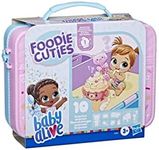 Baby Alive Foodie Cuties, Surprise Toy for Stocking Stuffers, Mini Dolls for Kids, 10 Surprises in Lunchbox-Style Case (Styles May Vary), for Girls & Boys, 3+