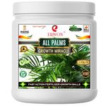 Erwon® All Palms GROWTH MIRACLE Fertilizer, Fast Action Organic Granules for rapid Overall Healthy Growth of all palms Plants. (900 gm)