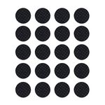 Non Slip Furniture Pads,72pcs 25mm Anti Slip Sticky Pads for Chair Sofa Feet Pads Idea for Tiled,Wooden,Laminate Floor Protectors(Black)