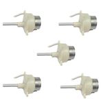 Unique India DC 3-12V 42RPM Long Shaft Gear Reducer Worm Gear Motor (5PCS)