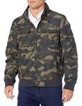 Tommy Hilfiger Men's Water and Wind Resistant Performance Bomber Jacket (Standard and Big & Tall), Camouflage Unfilled, Medium