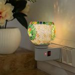 DECORIQUE Pop Kapoor Dani - Electric Camphor Diffuser with On-Off Switch - Kapoor Dhoopdani for Puja - Electrical Night Lamp for Office, Home - Kapoor Lamp Machine Diffuser (Multicolour)