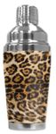 Mugzie Brand 20 Ounce Cocktail Shaker with Insulated Wetsuit Cover - Spotted Leopard