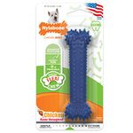 Nylabone Moderate Flexible Dental Dog Chew Toy, Nodules Help Clean Teeth, Chicken Flavour, Small, for Dogs Up to 11 kg