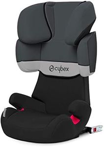 CYBEX Silver Solution X-Fix Car Seat, Suitable for Cars With or Without Isofix, Groups 2/3 (15-36 kg), From 3 Years to Approximately 12 Years, Gray Rabbit - Dark Gray