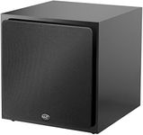 NHT SS-10 10-Inch Long Throw Powered Subwoofer, 250 Watts-High Gloss Black Laminate