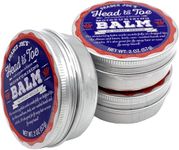 Trader Joe's Head to Toe Moisturizing Balm and Beard Balm 2 Ounce 3-Pack