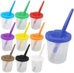 Zilphoba 10pcs Paint Cups with Lids