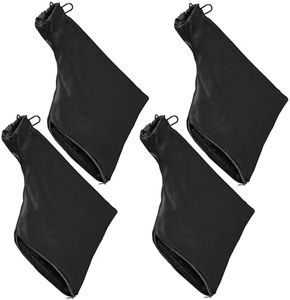 Black Miter Saw Dust Bag Collector Compatiable with Suitable Compatiable with255 Oblique Cutting Saw, Slot Belt Sander Edge Planer, Easy to Carry and Store With Zipper(4Pack)