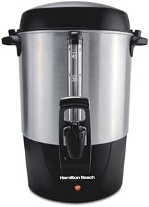 Hamilton Beach 45 Cup Fast Brew Coffee Urn and Hot Beverage Dispenser, 40521