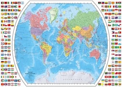 Ravensburger 19633 Political World Map Jigsaw Puzzle (1000-Piece)