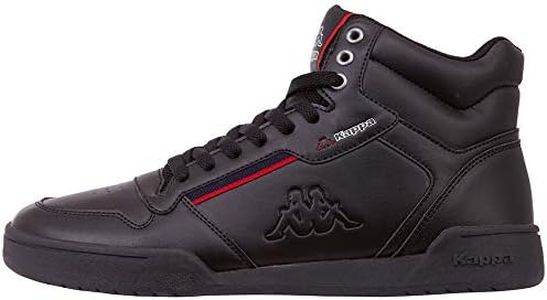 Kappa Mangan Unisex, Zapatillas Altas Adulto, Negro (Black/Red 1120), 40 EU
