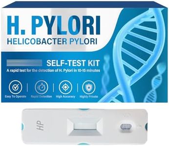 H Pylori Test Kit, Helicobacter Pylori at Home Test, Accurate and Fast Self Detection, Easy to Use and Read No Lab Visit Required