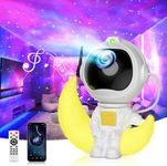Kaishengyuan Astronaut Galaxy Projector,Star Night Light Projector with Bluetooth/Music Speaker/Timer/Remote Control,Ceiling Nebula Projector for Bedroom,Gaming Room, Party,Gifts for Kids and Adults
