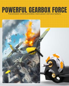 VOLANTEXRC BF-109 RC Plane – 4CH Remote Control Aircraft