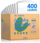 Laundry Detergent Sheets Space-Saving Travel-Deep Cleaning Unscented Eco No Plastic Jug 400 Loads (1 Pack)