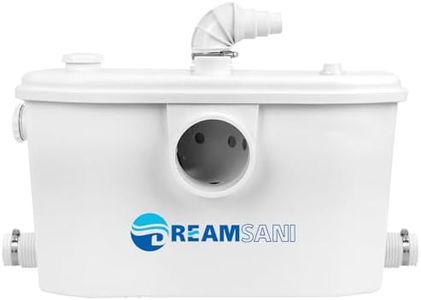 Dreamsani 750W Toilet Pump for Basement with Water Connections