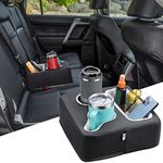 KEMIMOTO Car Cup Holder, Back Seat Cup Holder for Car, Couch Cup Holder, Car Back Seat Organizer, Couch Tray, Bed Tray, Boat Tray, Bedroom Tray Holds Drinks, Snacks, Remote