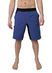 Ucraft Climbing Anti-Gravity Shorts. Stretchy, Lightweight and Breathable Multisport Shorts. (Deep Blue Melange, M)