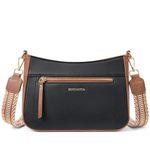 BOSTANTEN Crossbody Bags for Women Hobo Purses Shoulder Handbags With Detachable Guitar Strap