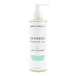 VITAMINS AND SEA BEAUTY Gel Face Cleanser with Seaweed Rosehip Oil for All Skin Types | Hydrating, Pore Refining Formula with Vitamin C & E and Sea Minerals | 237 ML