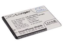 VINTRONS 1300mAh Battery for Alcatel OT-4005D, TLi014A1, One Touch Glory 2T