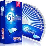 Teeth Whitening Strips for Teeth Sensitive: 28 Teeth Whitening Strips Effective White Strips Reduced Sensitivity Whitener Strips, Helps Remove Smoking/Coffee/Soda/Wine Stain (14 Treatments)