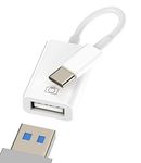 USB-C to USB A Adapter 3.0 OTG Cable Converter Apple iPhone15 Pro Max Plus Ipad Pro Air Mini Type c Thunderbolt Macbook Mouse Port Accessories Hub compatible for Samsung LG Galaxy S21 S22 S23