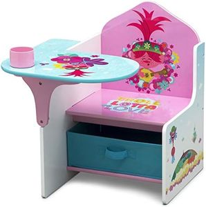 Delta Children Chair Desk with Storage Bin, Trolls World Tour (TC83721TR)