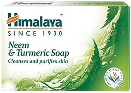 Himalaya Herbals Neem And Turmeric Soap, 125g (Pack Of 6)