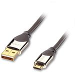 LINDY 1 Meter CROMO USB 2.0 Type A to Micro-B Cable (41594)