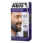 Just for Men Touch of Gray Mustache and Beard Color, Dark Brown & Black