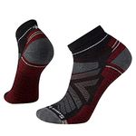 Smartwool Hike Light Cushion Ankle Socks, Charcoal, Large