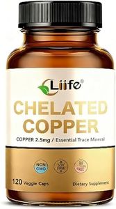 LIIFE Albion Chelated Copper 2.5mg, Copper Supplements