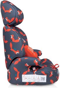 Cosatto Zoomi Group 1/2/3 Car Seat, 9-36kg – Charcoal Mister Fox