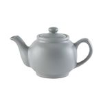 Price & Kensington Matt Grey 6 Cup Stoneware Teapot, 1.1 L