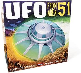 Polar Lights 1/48 Area 51 UFO Plastic Model Kit