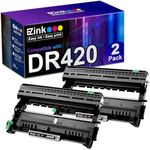 E-Z Ink Compatible Drum Unit (Not Toner) for Brother DR420 DR 420 DR-420 for HL-2270DW HL-2280DW HL-2230 HL-2240 MFC-7360N MFC-7860DW DCP-7065DN Intellifax 2840 Printer (Black,High Yield, 2 Pack)