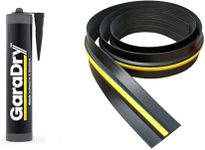 ½” High Garage Door Threshold Seal Kit 10’3” Length | Flexible PVC | Complete Kit Includes Adhesive | GaraDry