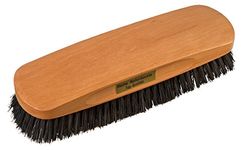 Redecker Natural Pig Bristle Clothes Brush with Pearwood Handle, 6-7/8-Inches