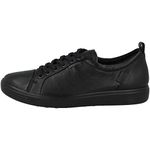 ECCO Women's Black Scandinavian Spirit Sneakers - UK- 5