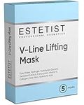 V Shaped Slimming Face Mask - Double Chin Reducer, Face Lift Tape Tightening Mask - Anti Aging, Anti Wrinkle, Firming, Jawline Slimmer (5 Pack)