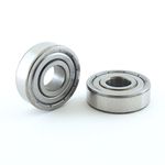 Invento 2pcs 6x17x6mm 606zz for 6mm Rod Radial Ball Bearings- CNC/Robotics/DIY Projects