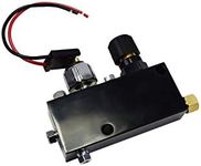 A-Team Performance - Adjustable Proportioning Valve - Distribution Block Disc Drum Brake Street Rod Black