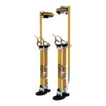 Metaltech I-IDS2440 Jobsite Series 24 in. to 40 in. All Aluminum Heavy-Duty Drywall Stilts, 225 lbs. Load Capacity
