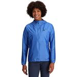 Outdoor Research Women's Helium Rain Jacket Waterproof Jacket for Women, Iceberg, Small