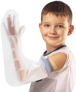 Waterproof Full Arm Cast Covers for Shower Kids - Available in 3 Sizes|Reusable Child Long Arm Cast Sleeve Bag Covers- Watertight Protection for Wounded Elbow Wrist Hand Finger Forearm (Size:L)